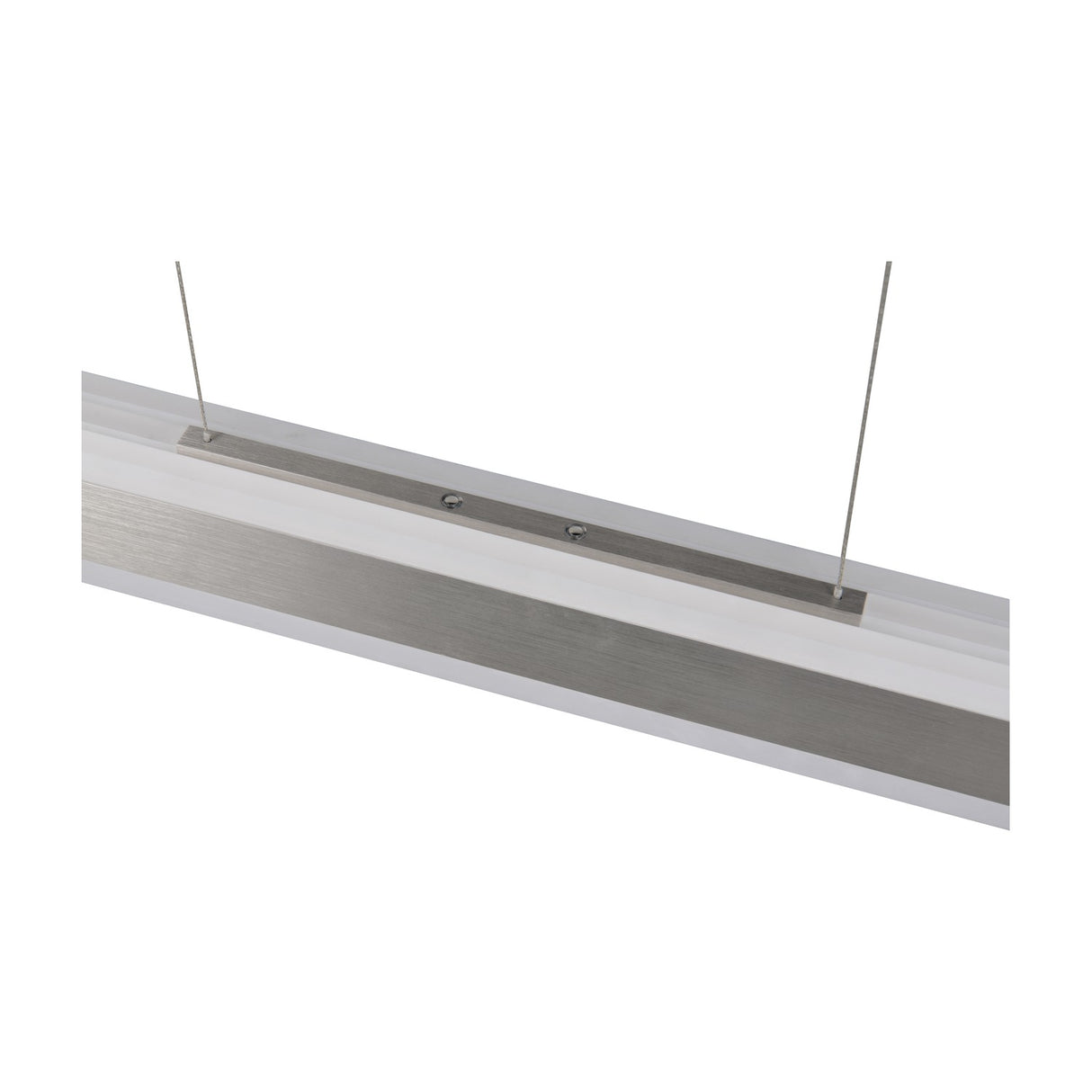 Arcola LED Up Down Linear 152cm Pendant – Satin Nickel