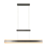 Arcola LED Up Down Linear 152cm Pendant – Satin Nickel