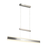 Arcola LED Up Down Linear 152cm Pendant – Satin Nickel