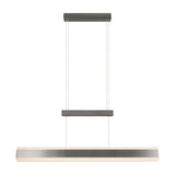 Arcola LED Up Down Linear 152cm Pendant – Satin Nickel