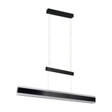 Arcola LED Up Down Linear 152cm Pendant – Matt Black