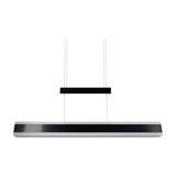 Arcola LED Up Down Linear 152cm Pendant – Matt Black