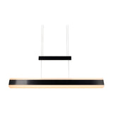 Arcola LED Up Down Linear 152cm Pendant – Matt Black