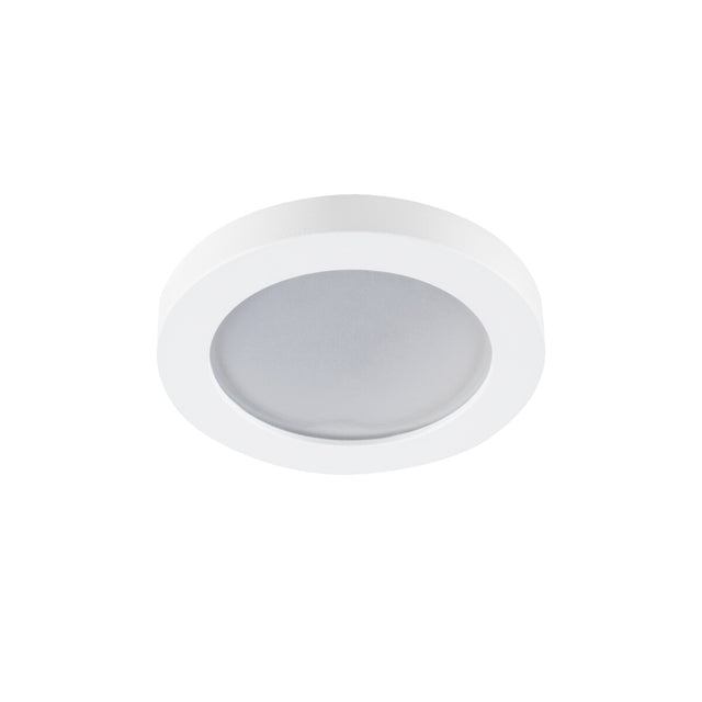 GU10 Recessed Downlight Round 60mm Cut-out IP44 10W Max White Flini