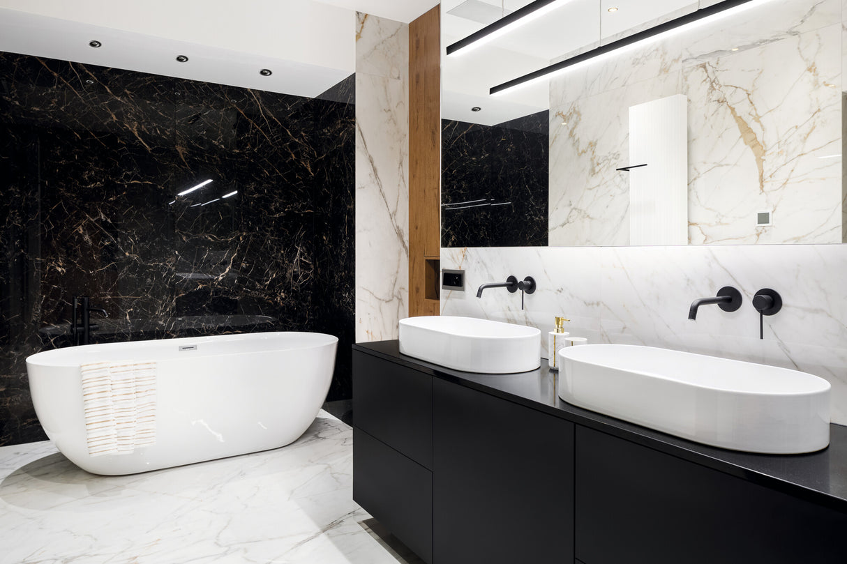 Droxy Round IP65 Recessed GU10 Spotlight - Black