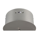 Dios LED Glass Pendant – Satin Nickel