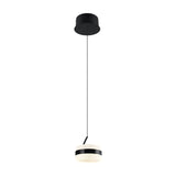 Dios LED Glass Chandelier – Matt Black