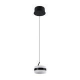Dios LED Glass Chandelier – Matt Black