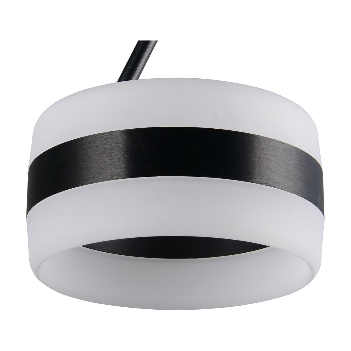 Dios LED Glass Chandelier – Matt Black