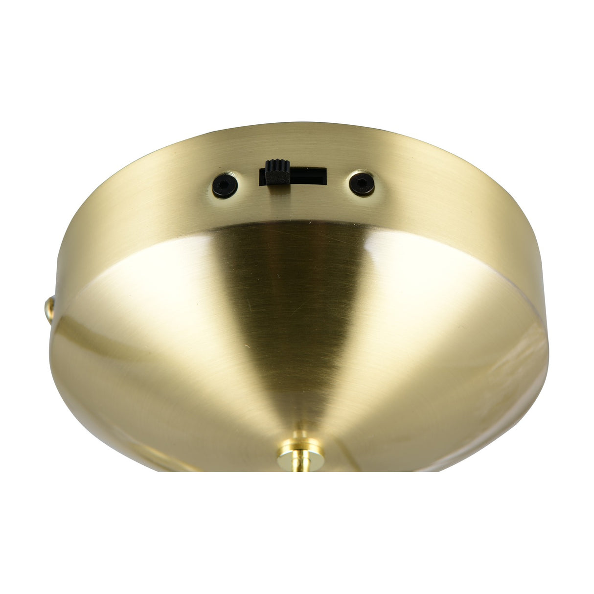 Melita LED Globe Pendant – Satin Brass