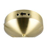 Melita LED Globe Pendant – Satin Brass