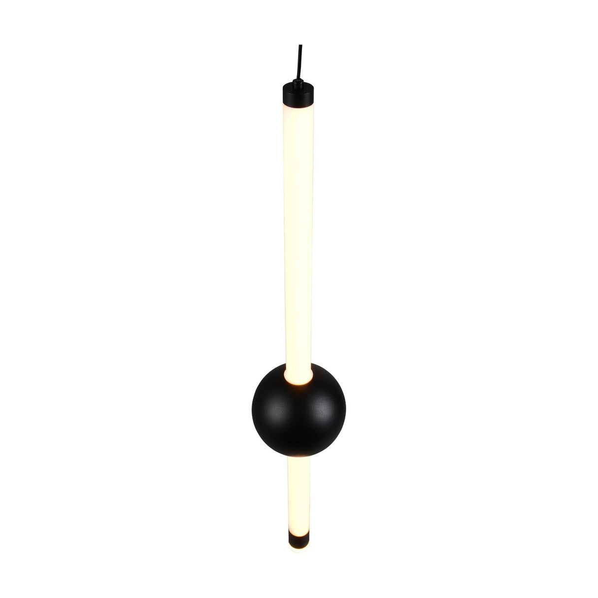 Melita LED Globe Pendant – Matt Black