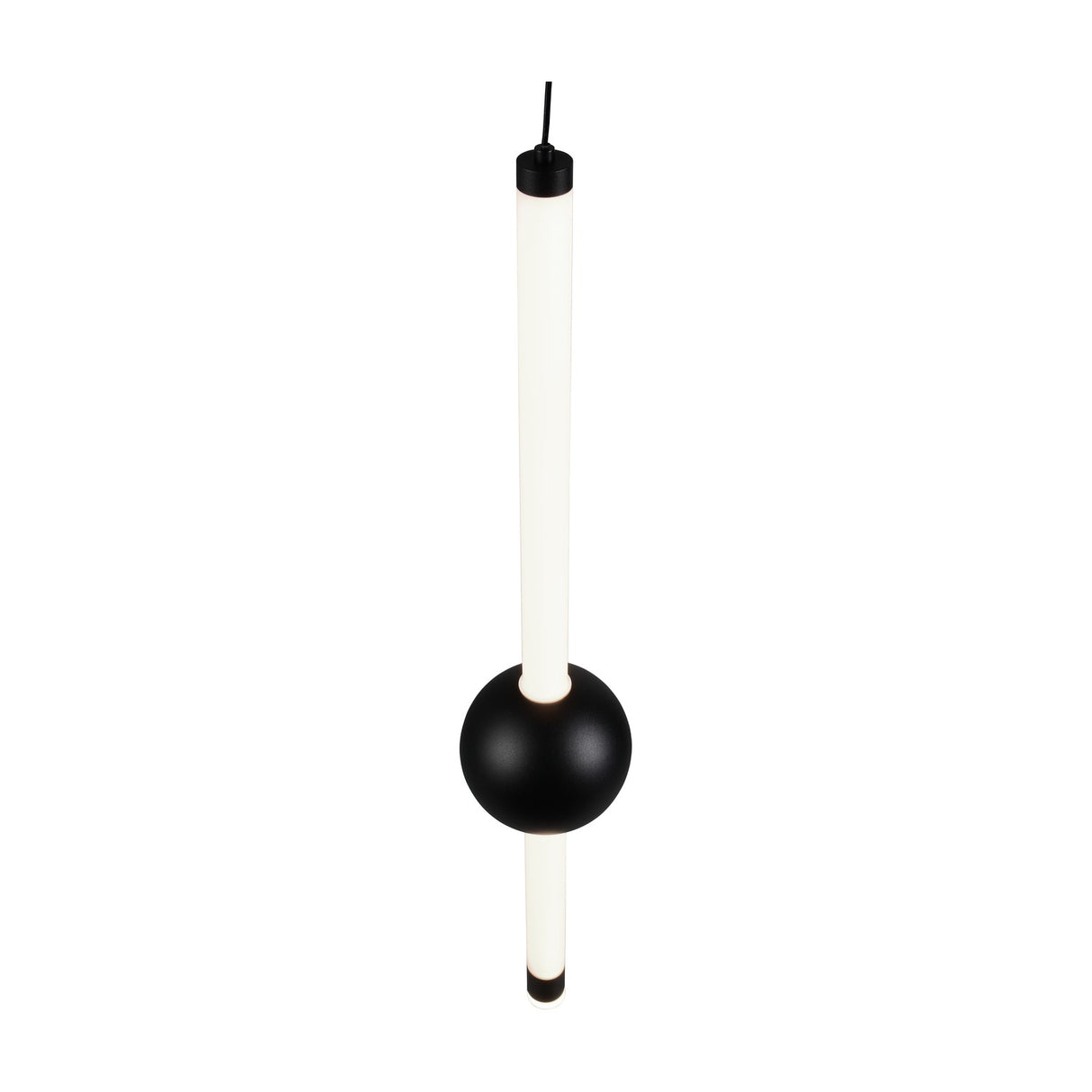 Melita LED Globe Pendant – Matt Black