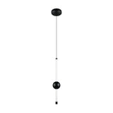 Melita LED Globe Pendant – Matt Black