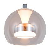 Flynt LED Globe Pendant – Chrome