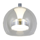 Flynt LED Globe Pendant – Chrome