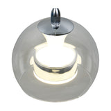 Flynt LED Globe Pendant – Chrome