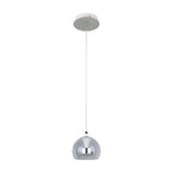 Flynt LED Globe Pendant – Chrome
