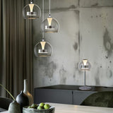 Flynt 3 Light LED Globe Chandelier – Chrome