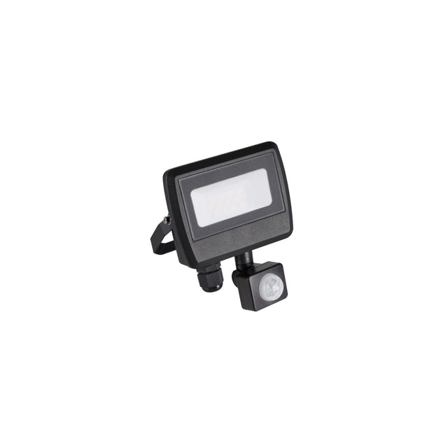 Antem 10W PIR LED Floodlight - Black