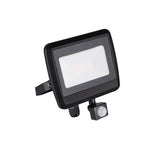 Antem 30W LED Floodlight with PIR Sensor - Black