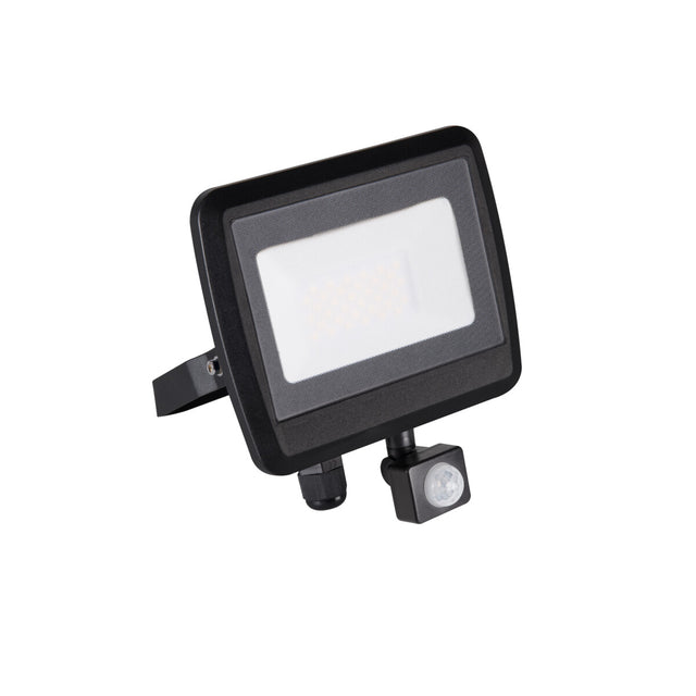 Antem 30W LED Floodlight with PIR Sensor - Black