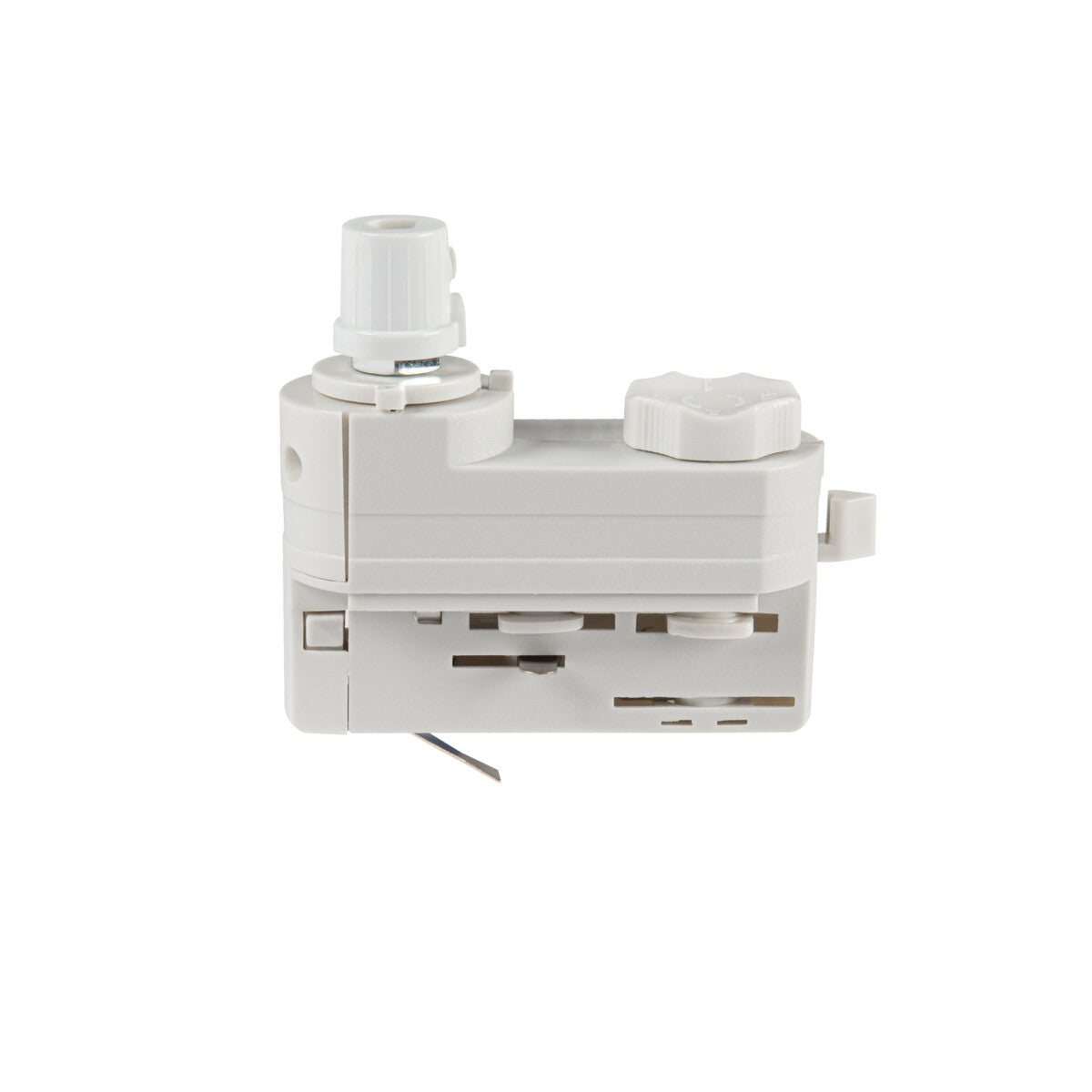 Tear 80x30 Mains Track Adaptor - White