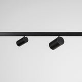 Deva Track Spotlight 2.5W - Black in situ