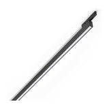 Deva Wide Outer Linear Track Light 12W 646mm - Black