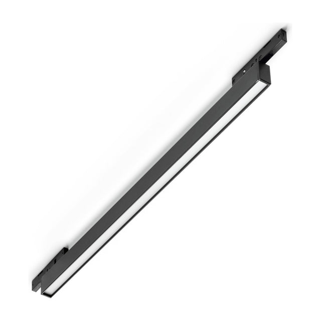 Deva Wide Outer Linear Track Light 8W 346mm - Black