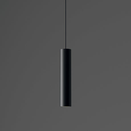 Deva Pendant Tube Track Light 6W - Black in situ