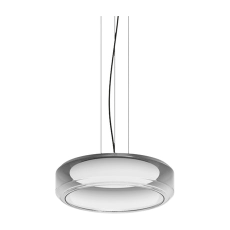 Topico Globe Pendant Light - Black & Smoke Glass