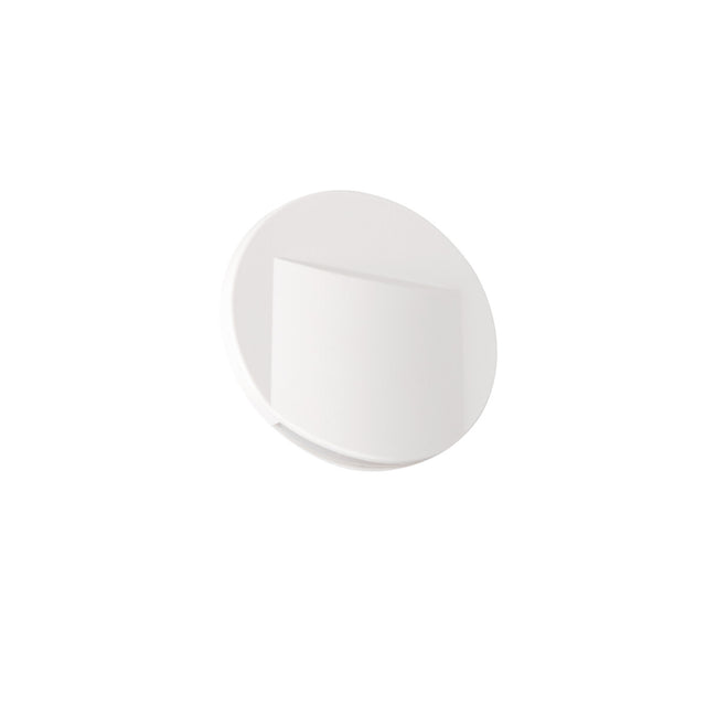 Erinus Ø80 0.8W LED Step Light 12V Warm White - White