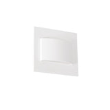 Erinus 1.5W Recessed LED Step Light 80x20 Cool White - White