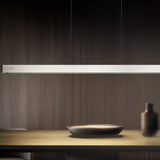 Donegal LED Up Down Linear Pendant – Satin Nickel