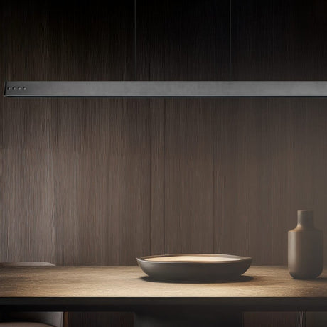 Donegal LED Up Down Linear Pendant – Matt Black