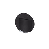 Erinus Round 0.8W 12V LED Step Light Ø80 Warm White - Black