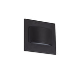 Erinus 1.5W 80x20 LED Step Light Cool White - Black
