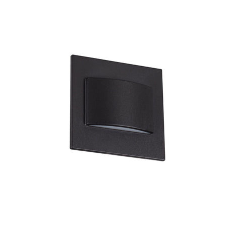 Erinus 1.5W 80x20 LED Step Light Cool White - Black