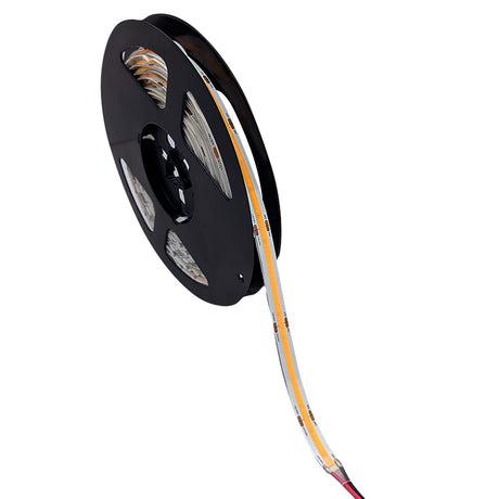 COB LED Strip 10W/m 24V Warm White 5m Reel