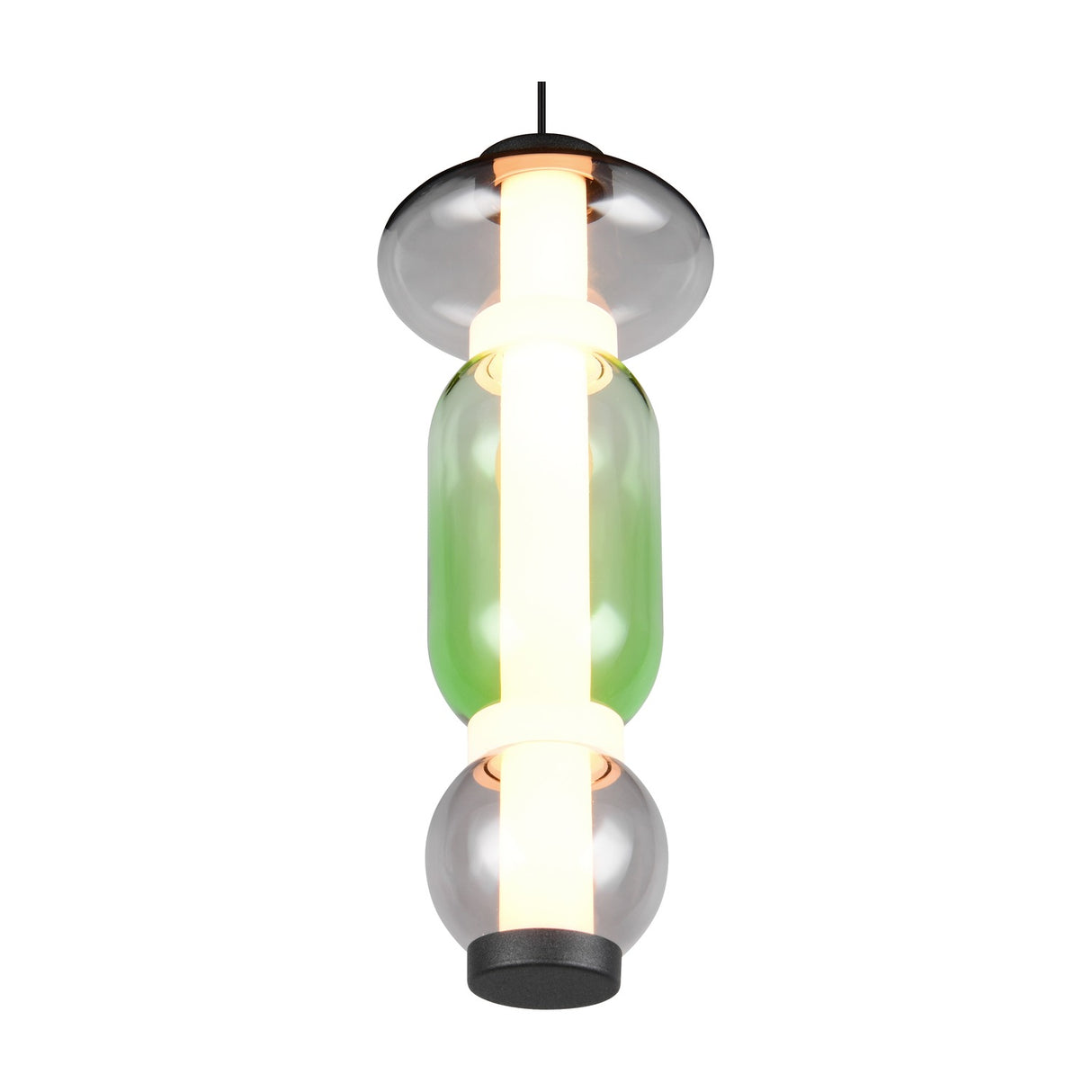 Minerva LED Glass Pendant – Multicoloured