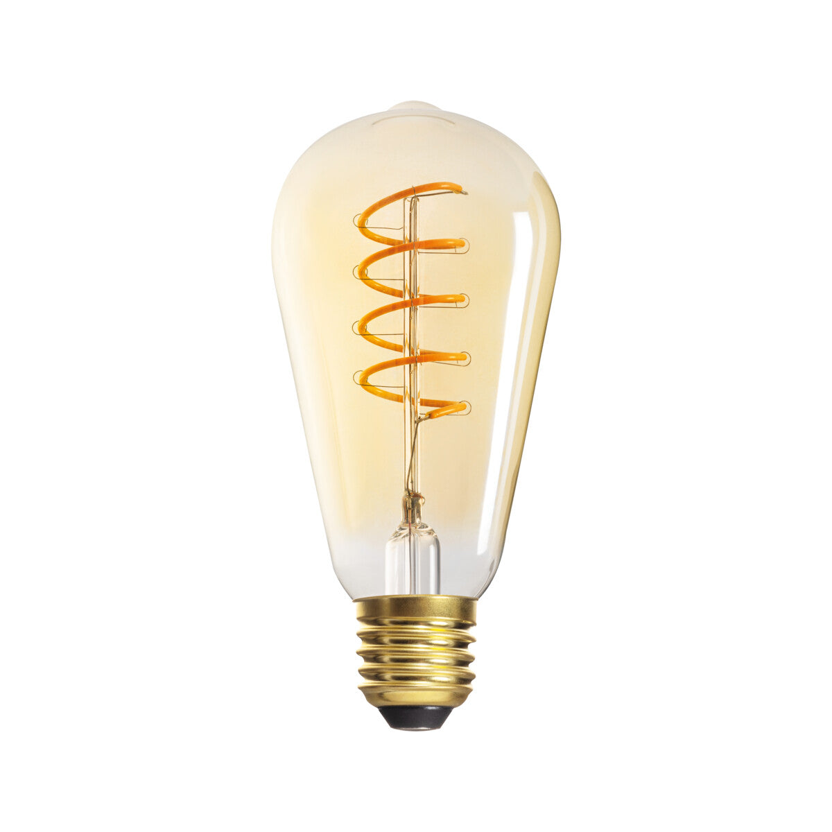 E27 GLS LED Bulb 4W Filament ST64 320° 250lm - Warm White