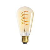 E27 GLS LED Bulb 4W Filament ST64 320° 250lm - Warm White