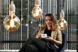 G95 4W E27 Globe Filament LED Bulb - Warm White