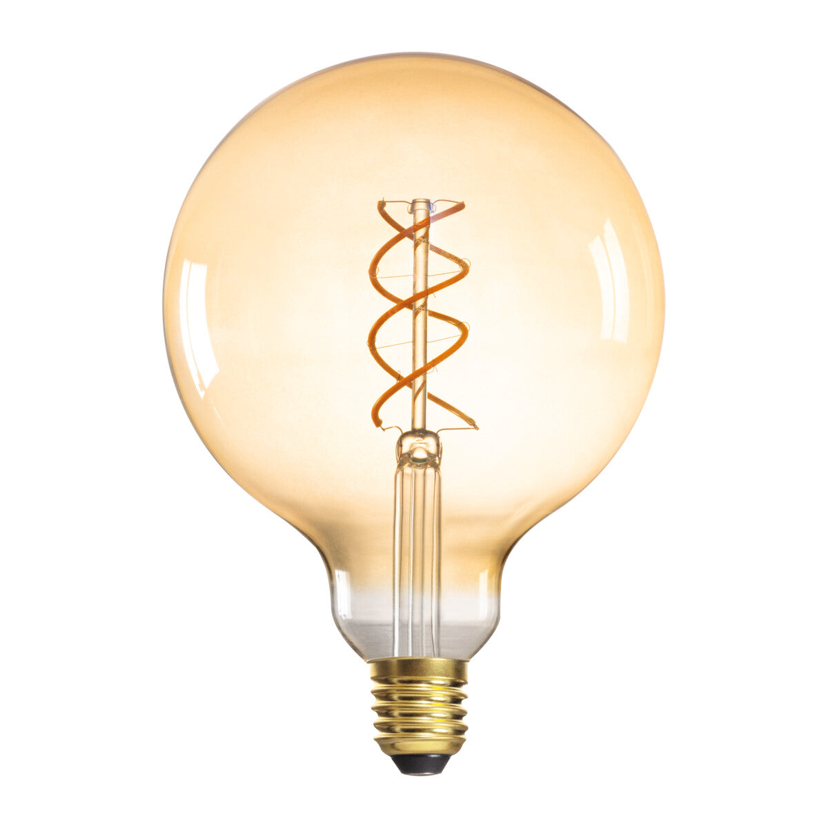 G125 4W Globe Filament LED Bulb E27 - Warm White