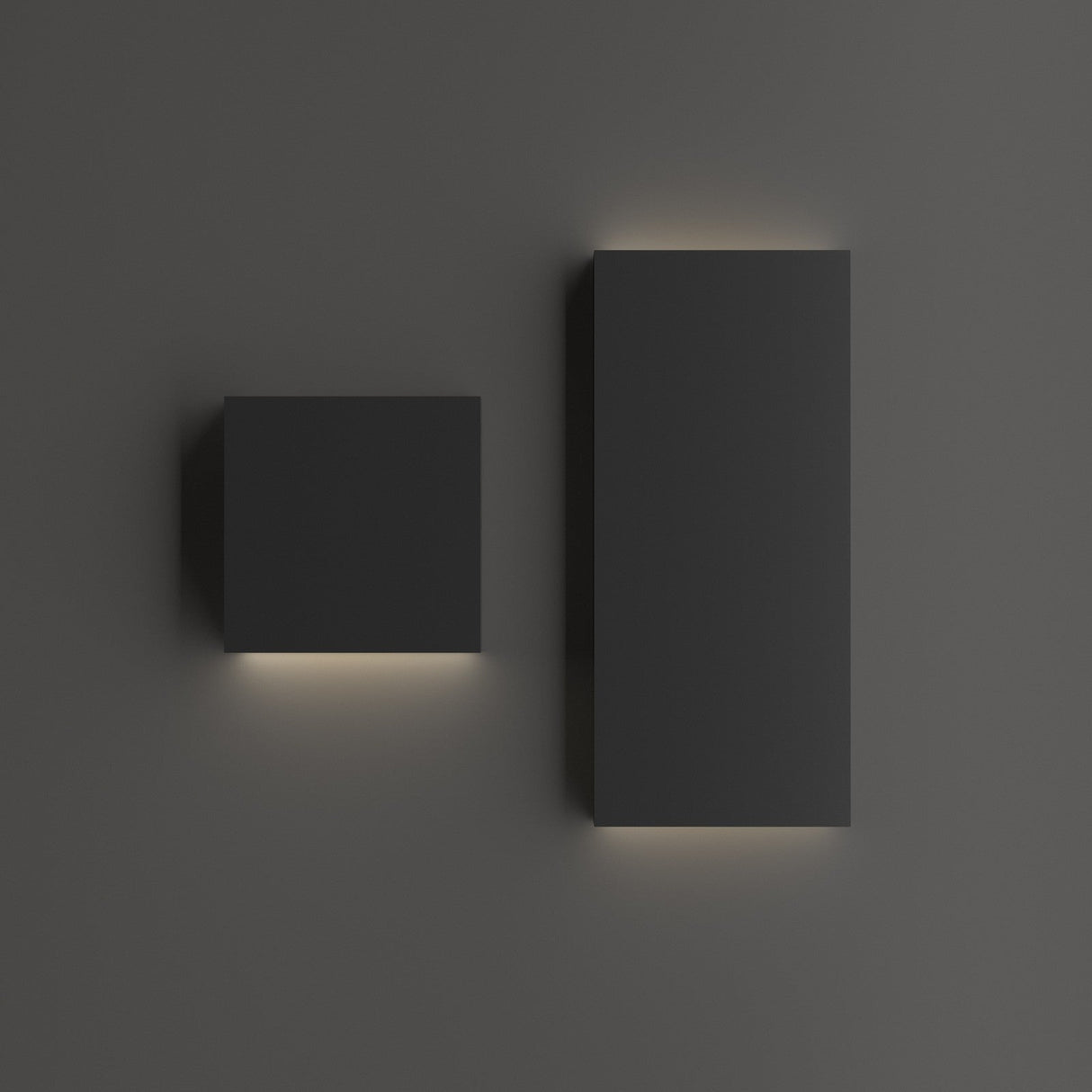 Post-It Outdoor Wall Light 80mm - Coffee in situ