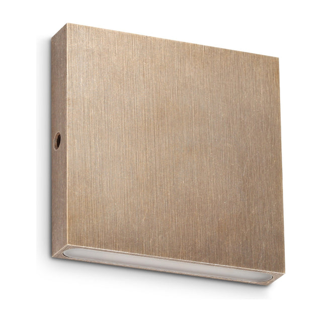 Post-It Outdoor Wall Light 80mm - Antique Brass