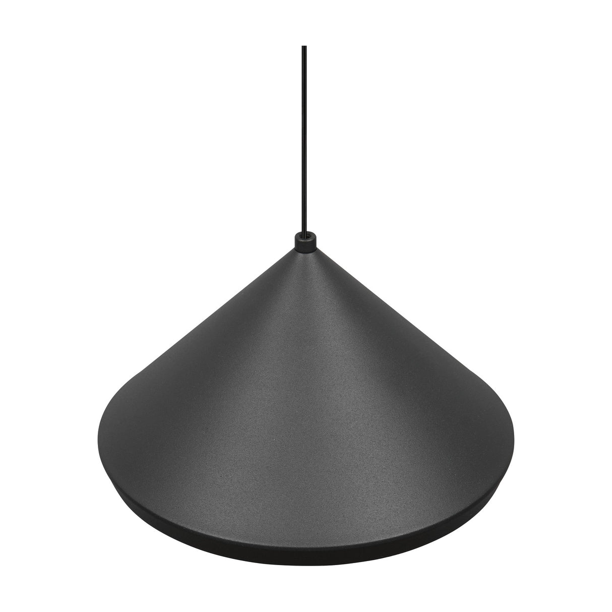 Laguna LED Cone 18cm Pendant – Matt Black