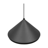Laguna LED Cone 18cm Pendant – Matt Black