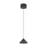 Laguna LED Cone 18cm Pendant – Matt Black